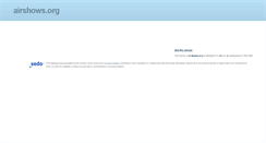 Desktop Screenshot of airshows.org